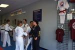 Grand Master Dong teaches Advanced Students in Wilson School