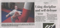 Article was featured on the front page of The Wilson Daily Times, May 5, 2008.
