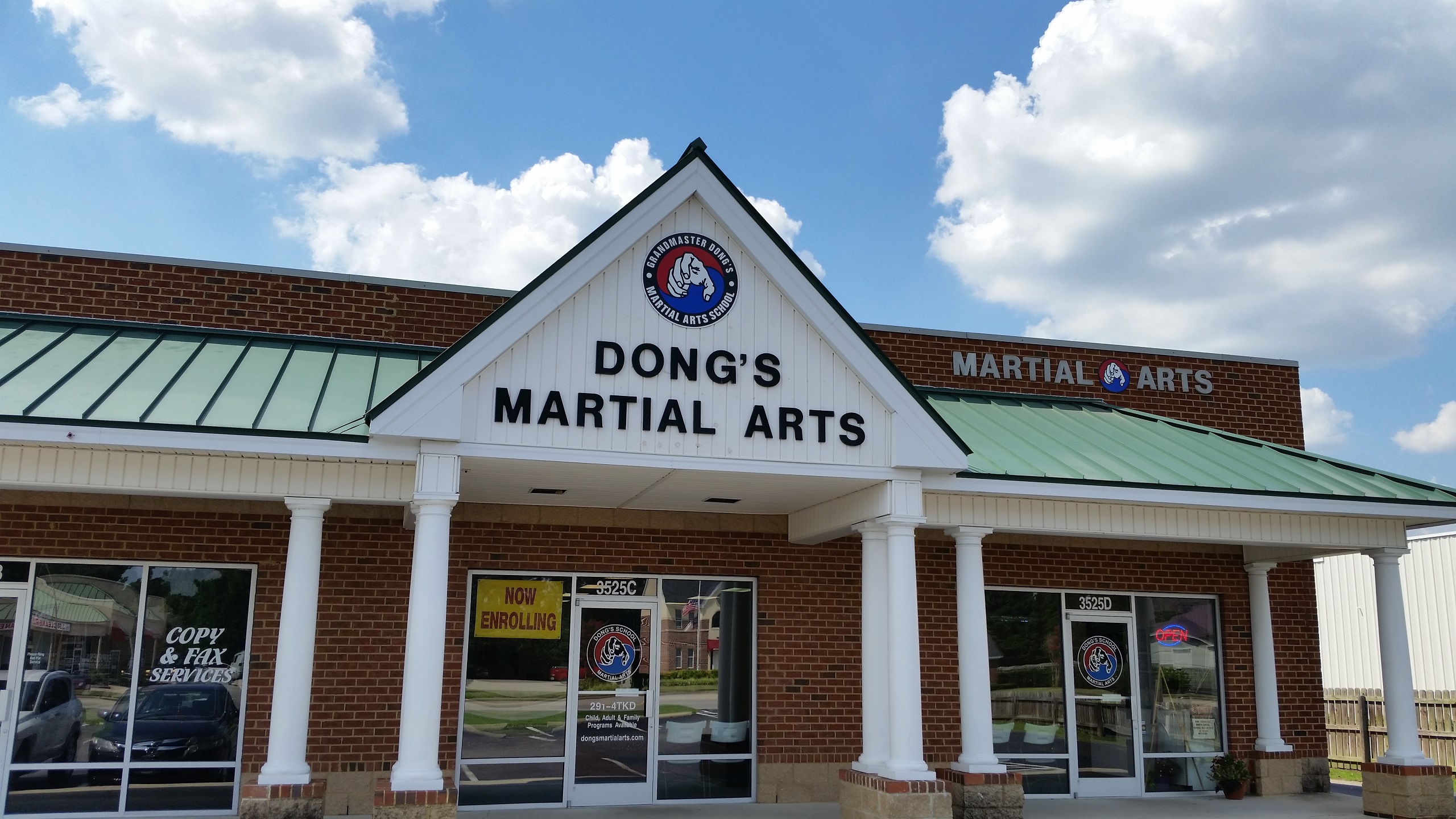 Dong's Martial arts School, Wilson, NC Branch.